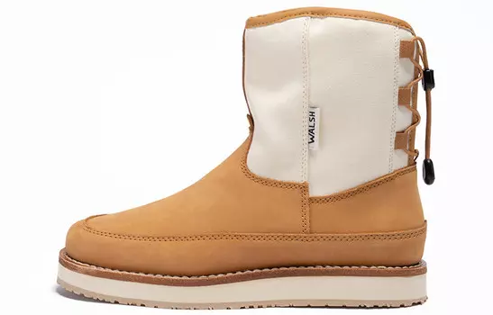 Зимние ботинки женские бежевые Norman Walsh