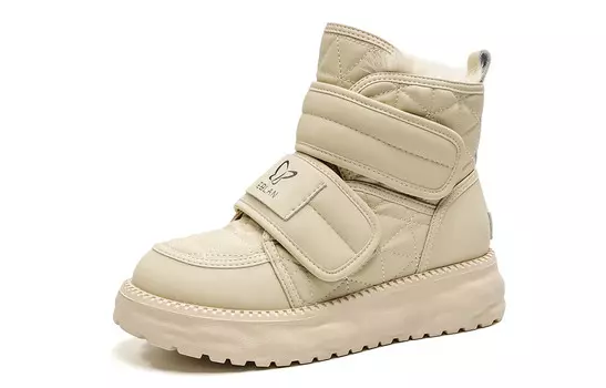 Зимние ботинки женские бежевый Eblan