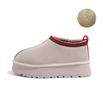 Зимние ботинки женские бежевый Huanqiu