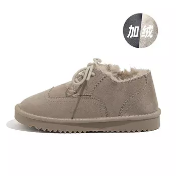 Зимние ботинки женские бежевый Huanqiu