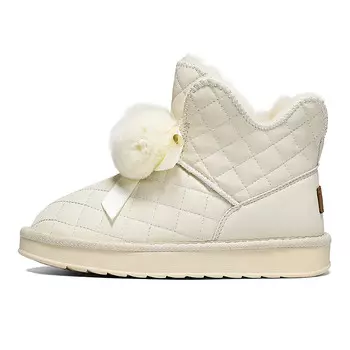 Зимние ботинки женские бежевый Snow Flying