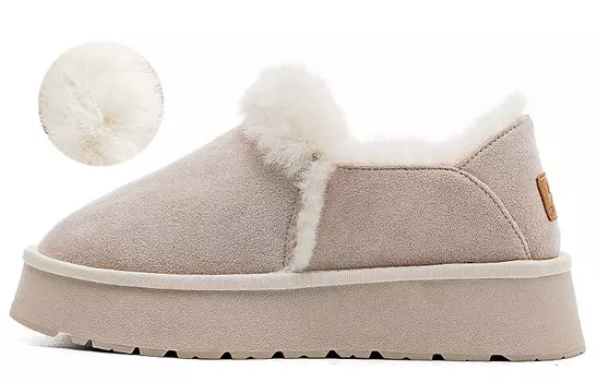 Зимние ботинки женские бежевый Warrior