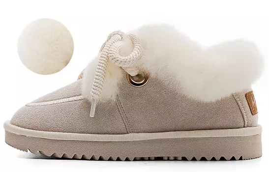 Зимние ботинки женские бежевый Warrior