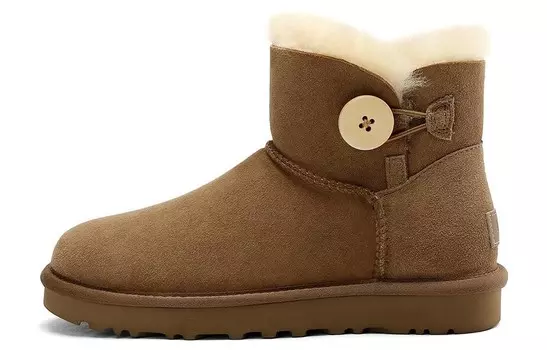 Зимние ботинки женские Bosssunwen, цвет Chestnut