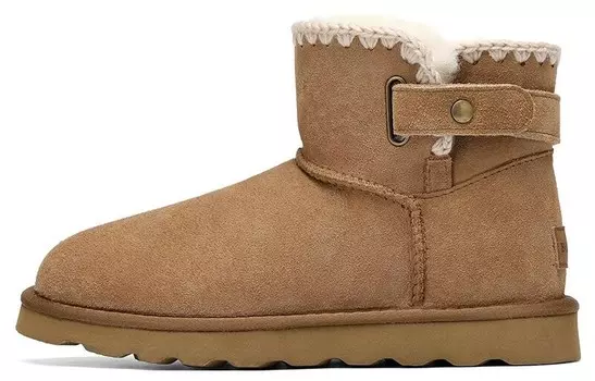 Зимние ботинки женские Bosssunwen, хаки