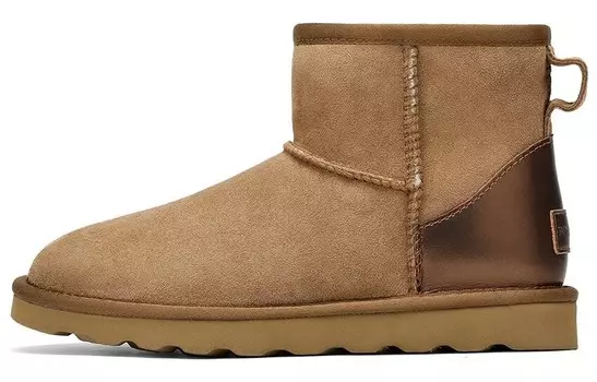 Зимние ботинки женские Bosssunwen, серый