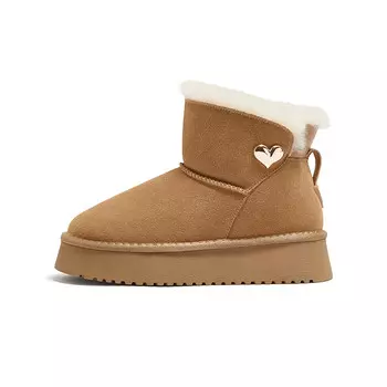 Зимние ботинки женские Camel, хаки