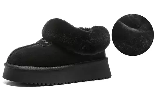 Зимние ботинки женские черные C°Banner