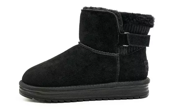 Зимние ботинки женские черные C°Banner