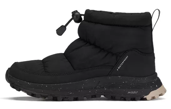 Зимние ботинки женские черные Clarks