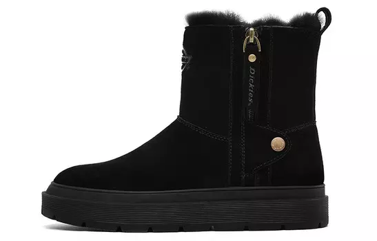 Зимние ботинки женские черные Dickies