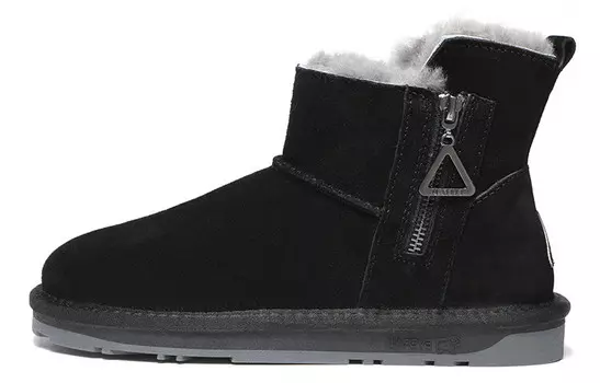 Зимние ботинки женские черные Everau