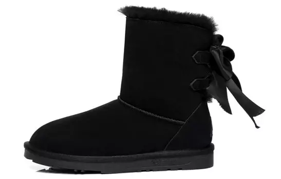 Зимние ботинки женские черные Everau