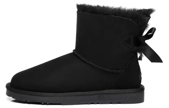 Зимние ботинки женские черные Everau