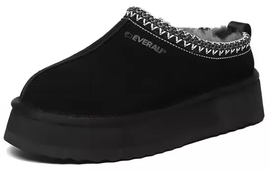 Зимние ботинки женские черные Everau