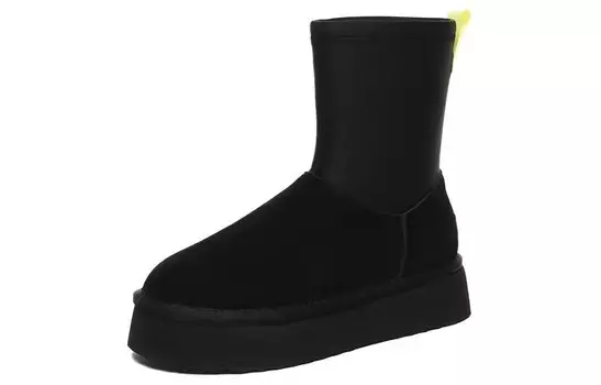 Зимние ботинки женские черные Everau