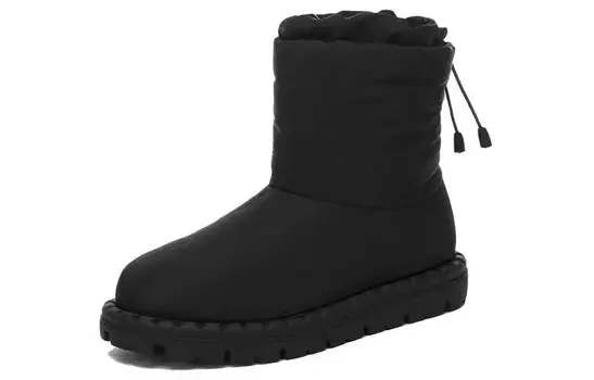 Зимние ботинки женские черные Everau