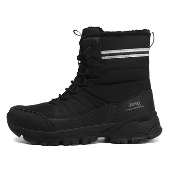 Зимние ботинки женские черные Jeep
