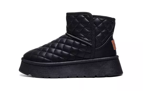 Зимние ботинки женские черные Renben