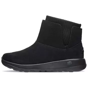 Зимние ботинки женские черные Skechers
