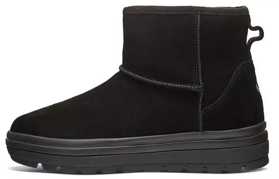 Зимние ботинки женские черные Skechers