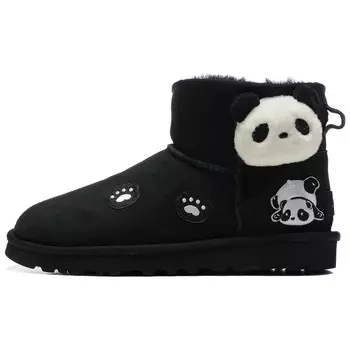 Зимние ботинки женские черные Ugg