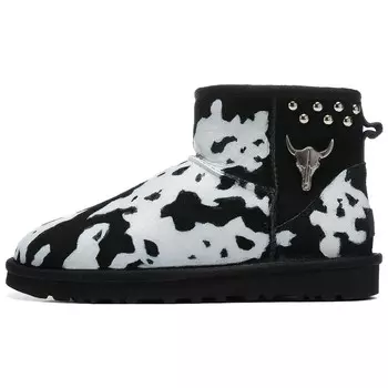 Зимние ботинки женские черные Ugg