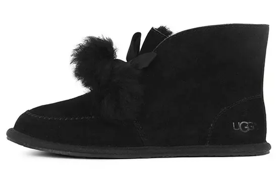 Зимние ботинки женские черные Ugg
