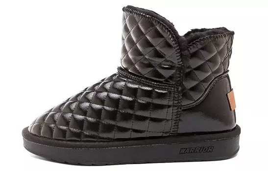 Зимние ботинки женские черные Warrior