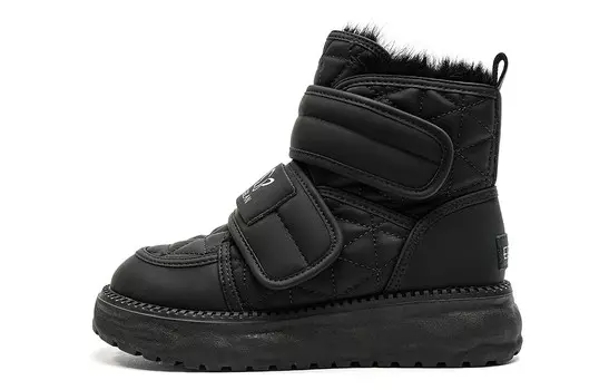 Зимние ботинки женские черный Eblan