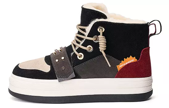 Зимние ботинки женские черный Joy&Mario