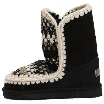 Зимние ботинки женские черный Kenaz