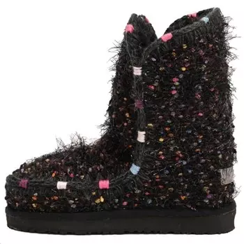 Зимние ботинки женские черный Kenaz