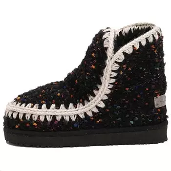 Зимние ботинки женские черный Kenaz