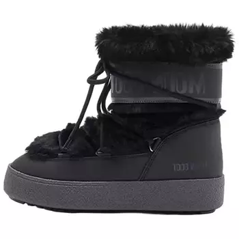 Зимние ботинки женские черный Moon Boot