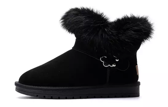 Зимние ботинки женские черный Paul Frank