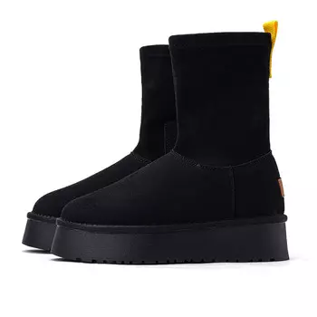 Зимние ботинки женские черный Snow Flying