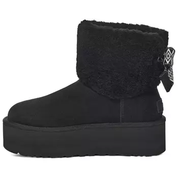 Зимние ботинки женские черный Ugg