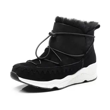 Зимние ботинки женские Golofi, цвет Black 5060