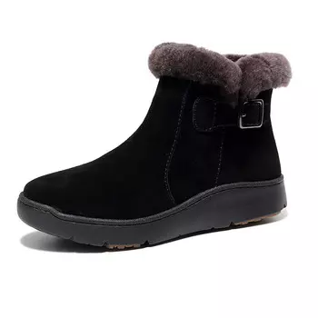 Зимние ботинки женские Golofi, цвет Black 522R