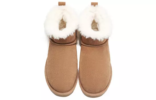 Зимние ботинки женские Gracegift, цвет Apricot