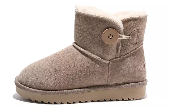 Зимние ботинки женские хаки Huanqiu