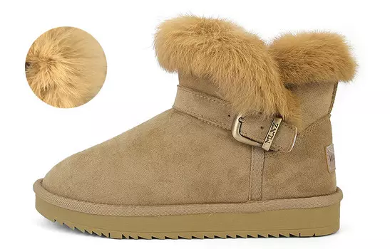 Зимние ботинки женские хаки Warrior