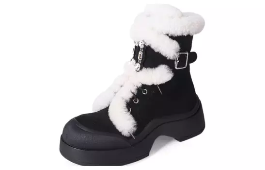 Зимние ботинки женские Jiuxingdao, черный