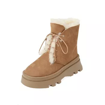 Зимние ботинки женские Jiuxingdao, черный