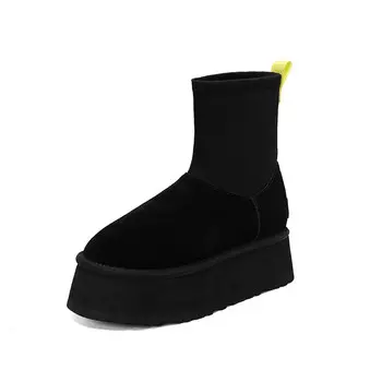 Зимние ботинки женские Jiuxingdao, черный