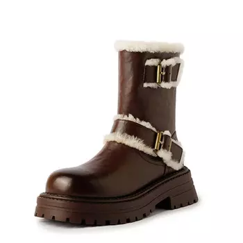 Зимние ботинки женские Jiuxingdao, черный