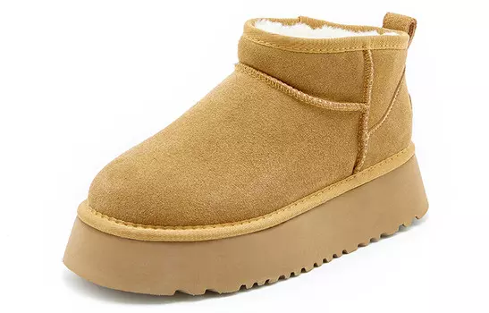 Зимние ботинки женские Joy&Mario, цвет 98075W brown