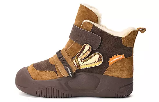 Зимние ботинки женские Joy&Mario, цвет Coffee