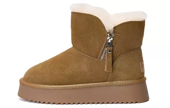 Зимние ботинки женские Joy&Mario, хаки